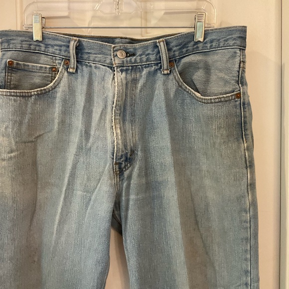 Levi’s 550 Jeans Orange Tab, Vintage, Men’s 36” x 32”, Well Loved, Well Worn. - Picture 2 of 11
